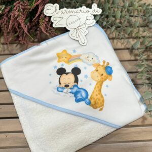 Capa de baño Mickey jirafa