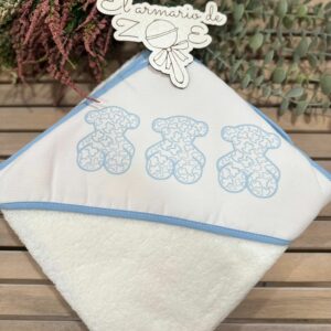 Capa de baño Tous azul